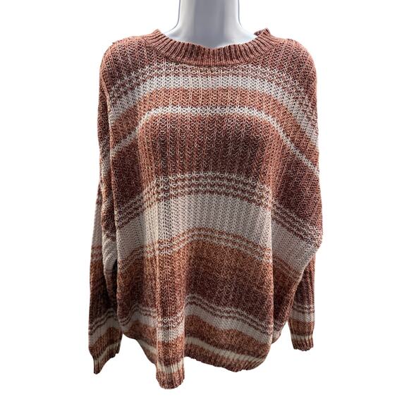 American Eagle Sweaters - American Eagle Women's L Pullover Knit Sweater Mauve Coral